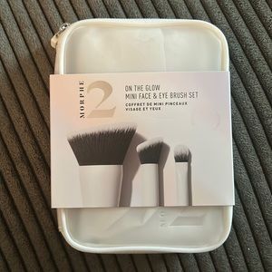 Morphe mini face and eye brush set